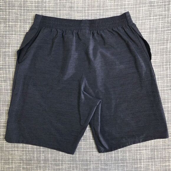 Adidas Climalite Athletic Shorts Navy Space Dye EE2991 Outdoor Men's L -SEE DESC - Picture 2 of 12